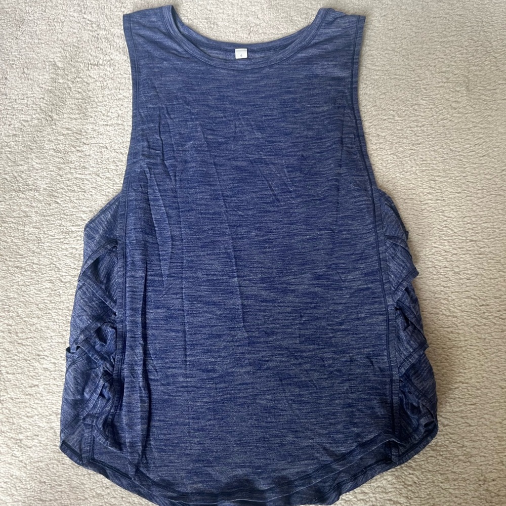 Lulu Lemon Sleeveless Blue Women's Top